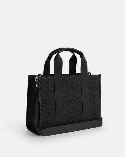 Bolsa de mano grande Coach con etiqueta Coach
