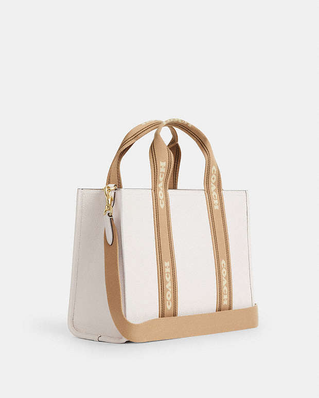 Bolsa de mano grande Coach con etiqueta Coach