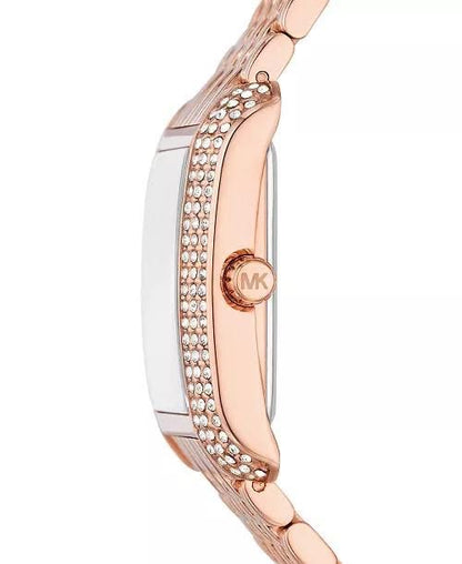 Reloj Michael Kors Emery rosa dorado