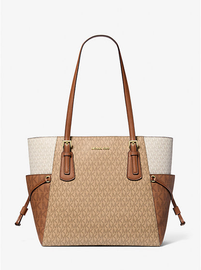 MK Bolso Tote con Diseño en Bloques de Color