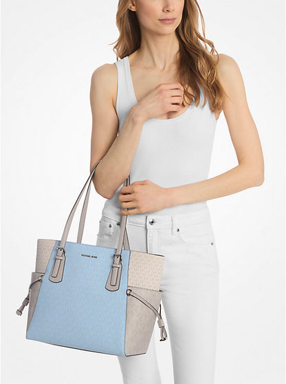 MK Bolso Tote con Diseño en Bloques de Color