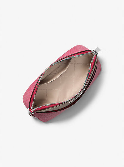 Bolso Cruzado Mediano con Logo y Diseño en Bloques de Color